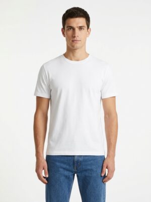 Polera cuello redondo manga corta Adulto