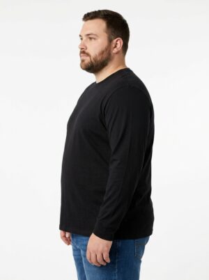 Polera cuello redondo manga larga Tallas grandes